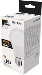 Entac LED Globe E27 8W NW 4000K