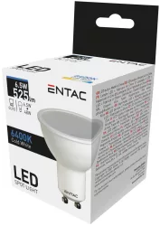 Entac LED Spot Wide Angle GU10 6,5W CW 6400K Entac LED Spot Wide Angle GU10 6,5W CW 6400K