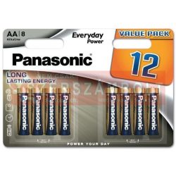 Panasonic Everyday Power Alkáli Ceruza Elem AA B12 