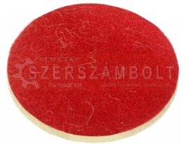 Polírozó fickorong tépőzáras125x8mm Mar-pol