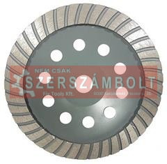 Gyémánt betoncsiszoló 180x22,2mm Turbo Mar-pol