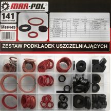 Tömítő alátét készlet 141 részes Mar-pol