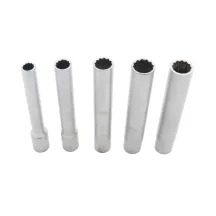 Extra mély dugókulcs készlet 12pt, 8-14mm