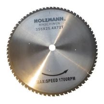 Körfűrészlap fém 355x3,2/2,5mm Z72 25,4mm Holz Mann