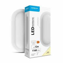   Modee LED Bulkhead Ovál 12W 4000K (195x94x38mm) IP65 (1160 lumen) fehér ERP