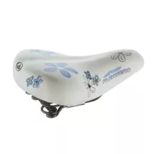 Nyereg MG-061XC America Flowers virágos női fehér-ezüst