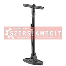   Pumpa Beto műhely műanyag 25" fekete AV+DV szűkítő Schrader/Presta & Dunlop 160 PSI.