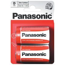 Panasonic Zinc Féltartós Góliát Elem D (R20RZ/2BP) B2