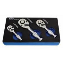   Mini racsnis hajtókar készlet 1/4″, 3/8″, 1/2″ 3 részes