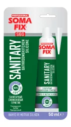 Professional S60 szaniter szilikon színtelen 50ml SomaFix