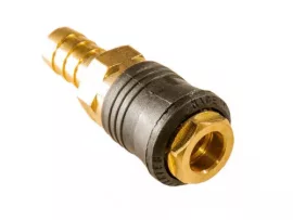 Levegőcsatlakozó fej 1/4" töml.:6,35mm