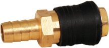   Pneumatikus önzáró gyorscsatlakozó kuplung, tömlővéges, 13mm