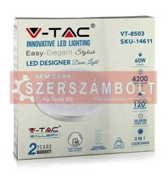 60W dimmelhető LED mennyezeti design lámpa 3 in 1 vezérlővel 14611