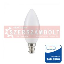 5,5W LED izzó Samsung chip E14 gyertya 6400K