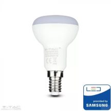   4,8W LED izzó Samsung chip E14 R50 3000K 5 év garancia V-tac