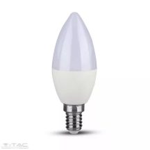 4,5W LED izzó gyertya E14 Hideg fehér V-TAC