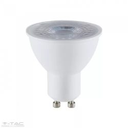 7,5W LED spotlámpa GU10 lencsés 6400K 110° V-Tac