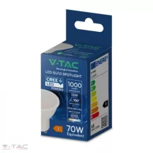 10W LED spotlámpa GU10 CREE chip opál 6500K 100 ° V-tac