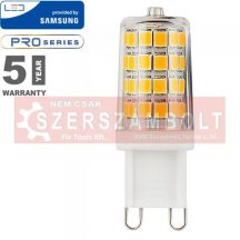 3W LED G9 spotlámpa 230V Samsung chip 4000K