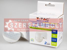 PIR Infravörös Fali mozgásérzékelő fehér V-tac