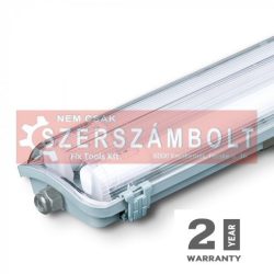 Vízálló lámpa 2x18W 120cm LED fénycsővel 6400K