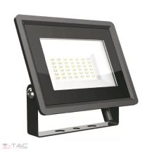 30W fekete LED reflektor F széria 4000K  IP65-6744 V-TAC