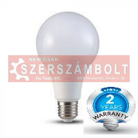9W Wifis smart LED izzó E27 A65 RGB+Hideg fehér