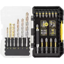 STANLEY FATMAX 19-részes fúró és bit készlet