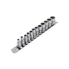 Colos dugókulcs készlet 12 szögű 1/4″ 12 részes SaTra
