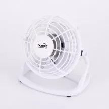 Asztali ventilátor, 2,5 W, 10cm fehér TF 10 USB/WH Home