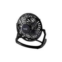 Asztali ventilátor, 2,5W, fekete TF 10 USB Home