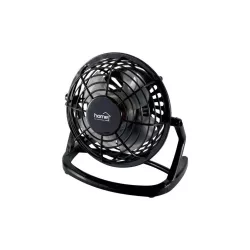Asztali ventilátor, 2,5W, fekete TF 10 USB Home Asztali ventilátor, 2,5W, fekete TF 10 USB Home