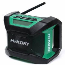   Hikoki akkus rádió, Bluetooth, AM-FM, adapterrel akku nélkül, 1,8kg