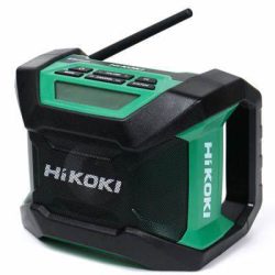 Hikoki akkus rádió, Bluetooth, AM-FM, adapterrel akku nélkül, 1,8kg