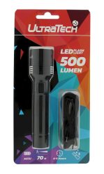 UltraTech elemlámpa tölthető, 500lm, 3fokozat