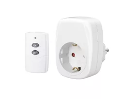 UltraTech távirányítós dugalj készlet 1+1 IP20