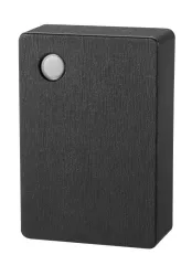 UltraTech alkonykapcsoló, oldalfalra, 460W/2070W, 2-100lux, IP44, fekete