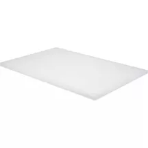 Vágódeszka fehér műanyag 600x400x20mm Yato