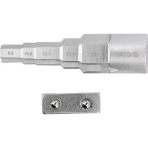 Lépcsős kulcs adapterrel 1/2" Yato