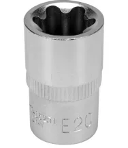 Dugókulcs külső torx 1/2" E20 CrV Yato
