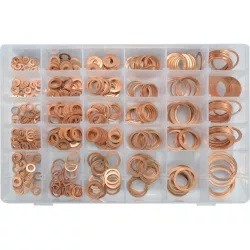  Réz alátét készlet 580 részes Yato