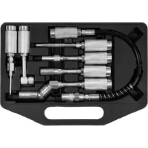 Adapter készlet 7 részes 1/4" zsírzókhoz Yato