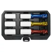   Alufelni dugókulcs készlet 6 részes 1/2" 17/19/21mm CrMo Yato