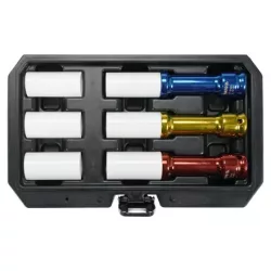 Alufelni dugókulcs készlet 6 részes 1/2" 17/19/21mm CrMo Yato