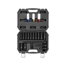 Gépi dugókulcs készlet 1/2" 18 részes 10-24mm Yato