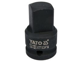 Gépi dugókulcs adapter 1/2" -> 3/4" CrMo Yato