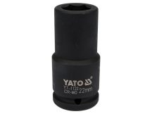 YATO Gépi hosszú dugókulcs 3/4" 22mm