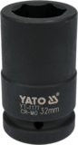 Gépi hosszú dugókulcs 1" 32 mm CrMo Yato