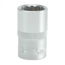 Dugókulcs 12 szögletű 1/2" 16mm CrV Yato