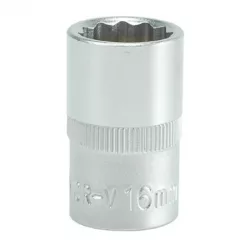 Dugókulcs 12 szögletű 1/2" 16mm CrV Yato